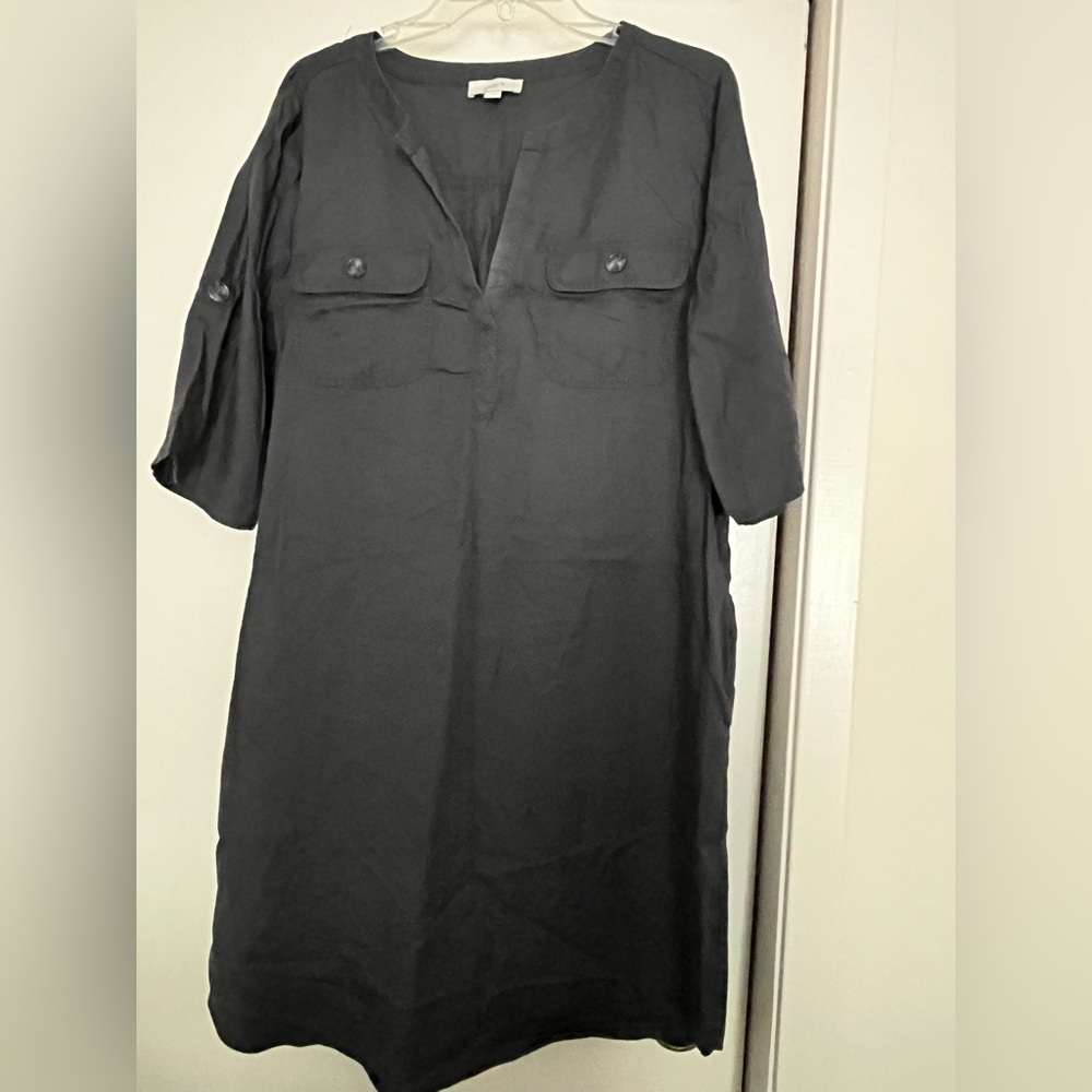 Loft Gray Dress New W/ Tags size Lg